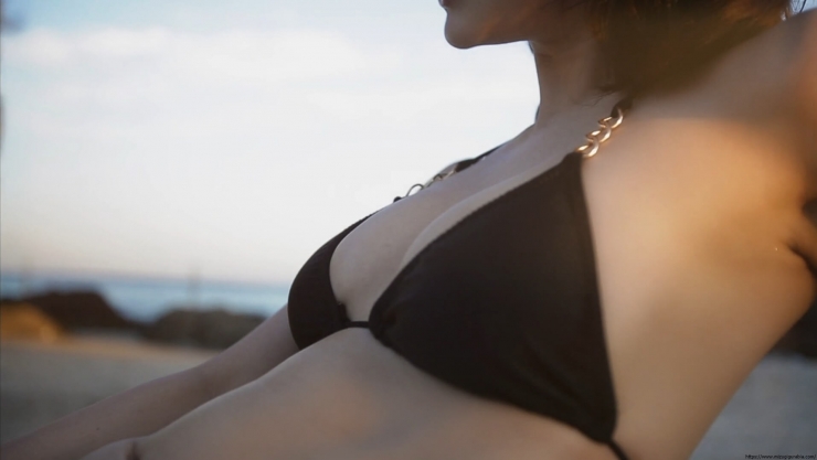 Onono Onono Sunset Beach Black Bikini47