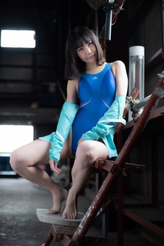 Miyu Inamori High leg swimming suit53
