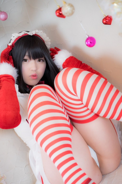 サンタガール コスプレ Cute Santa-Girls Cosplay 13