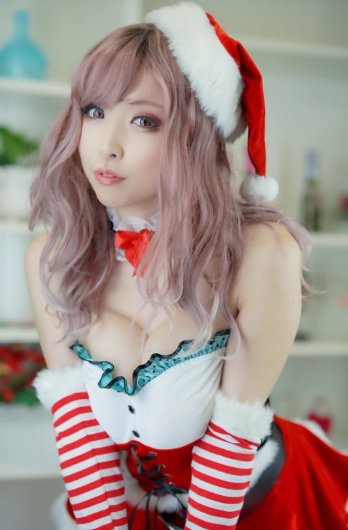サンタガール コスプレ Cute Santa-Girls Cosplay 16