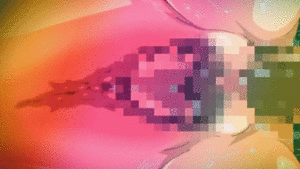 膣内断面付き！マンコをガンガン突かれて子宮にどっぷり中出しされるエロアニメGIF画像2