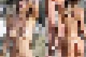 【エロ画像】インスタでフォロワー1400万人モデルがパパラッチによって、おっぱいと乳首モロ見え流出ｗｗｗｗ