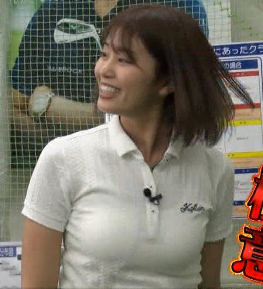 稲村亜美　ゴルフをエロくする人キャプ・エロ画像２６