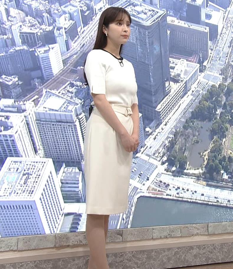 角谷暁子アナ　巨乳でパツパツキャプ・エロ画像３