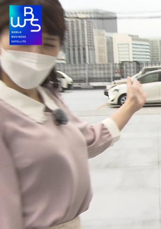 冨田有紀アナ　おっぱいが大きそうキャプ・エロ画像３