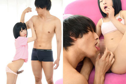 超小柄なオトコの娘が、身長差35cmのイケメンAV男優松本ケンとSEX！
